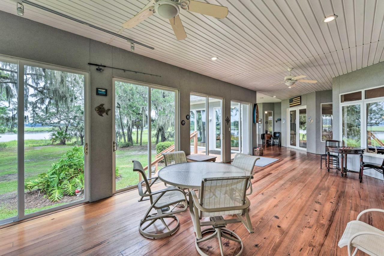 Serene Waterfront Retreat On Okatie River! Bluffton Exterior foto